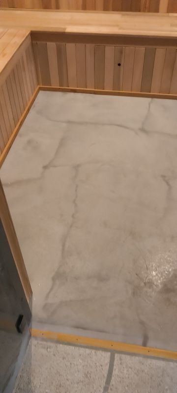 Epoxy floors and countertops