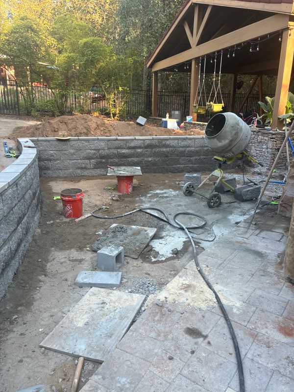 Retaining Wall Construction