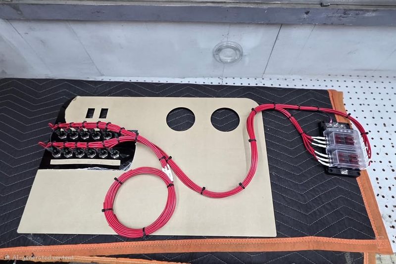 Custom Acrylic Dash Panel Fabrication