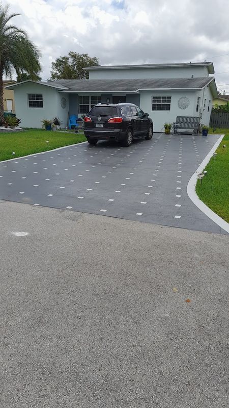 Stamped Concrete Installation
