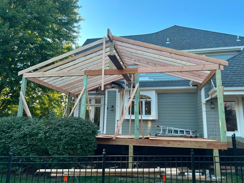 Deck Construction & Roof Covers