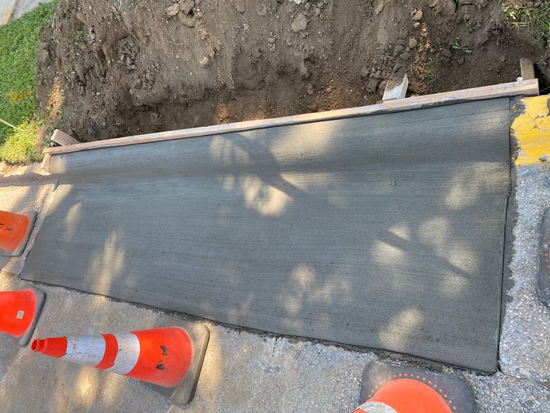 Stamped Concrete Installation