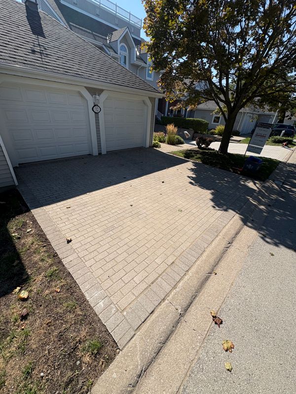 Interlock Pressure Washing & Re-Sanding