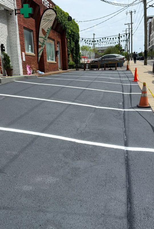 Commercial Asphalt Sealing