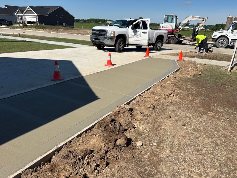 Sidewalk Installation