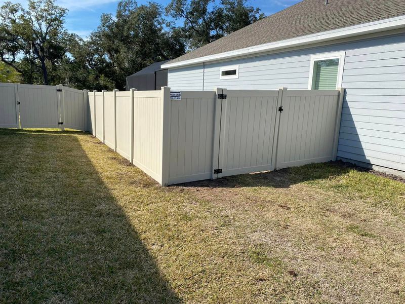 Vinyl Fence Installation