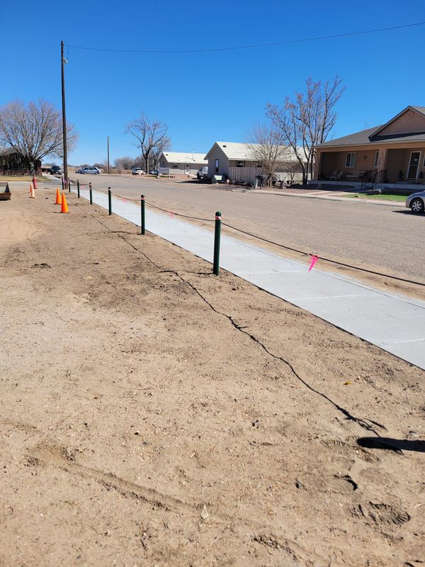 Sidewalk Installation