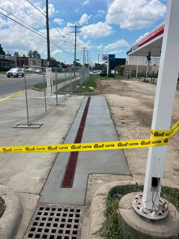 Sidewalk Installation
