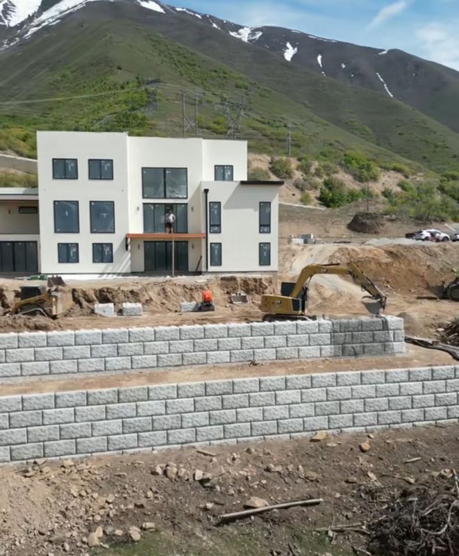 Rock and Block Retaining Walls