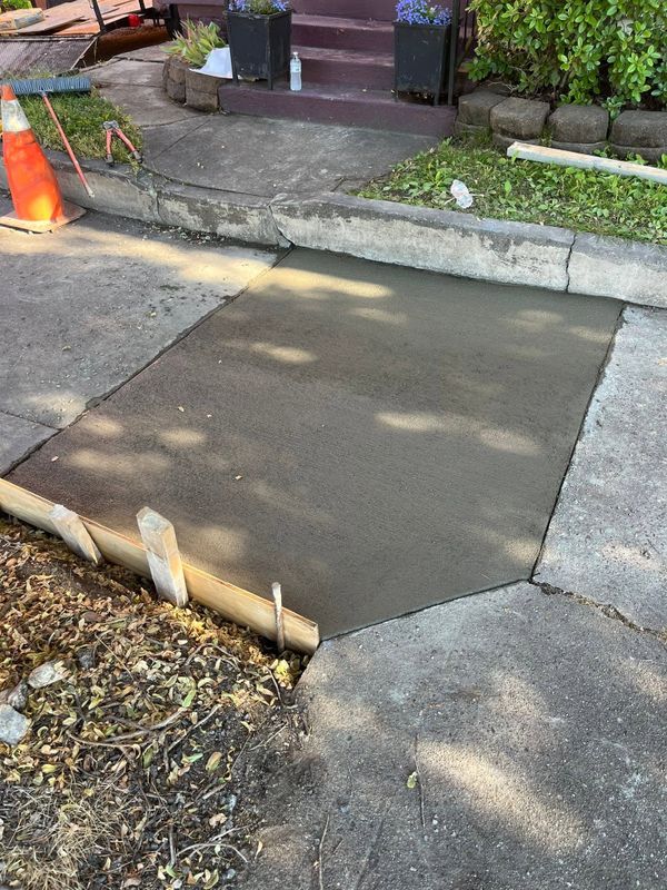 Sidewalk Construction