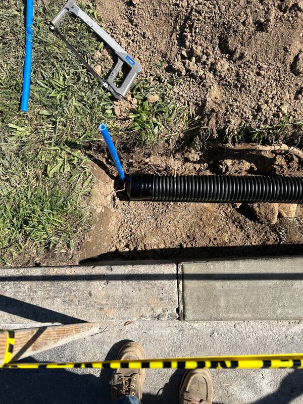 Outdoor French Drains