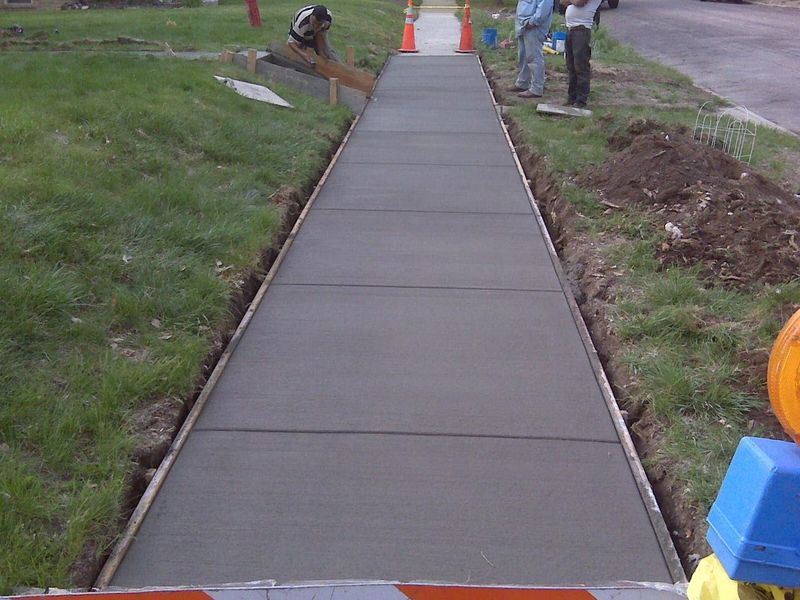 Sidewalk Installation