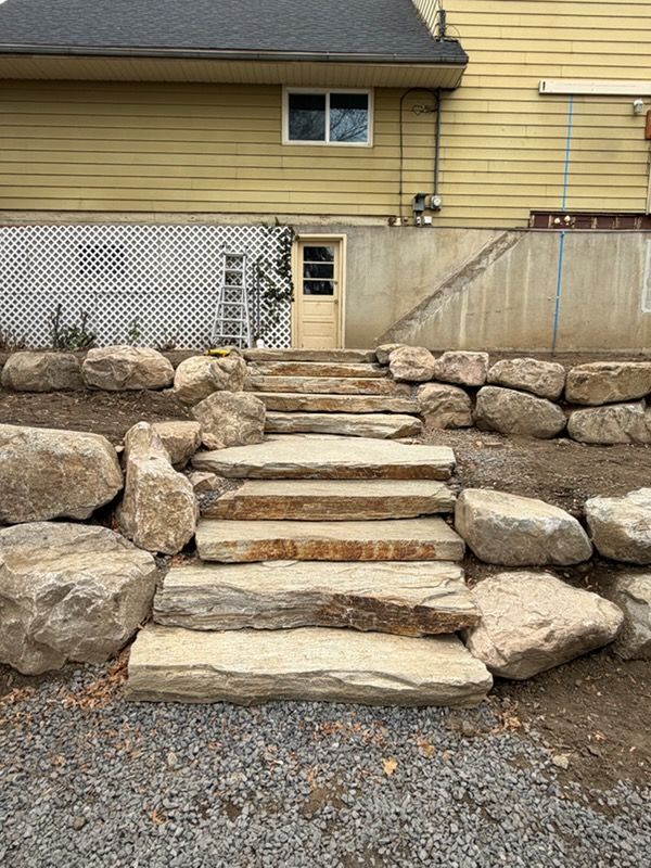 Backyard Transformation with Stunning Stone Details