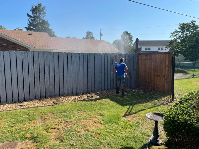 Fence Washing