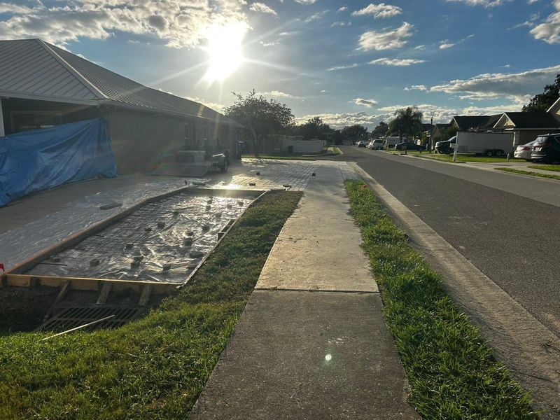 Sidewalk Installation