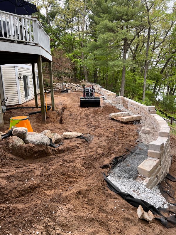 Retaining Wall Construction
