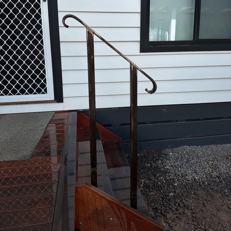 Ornamental Iron Guardrails