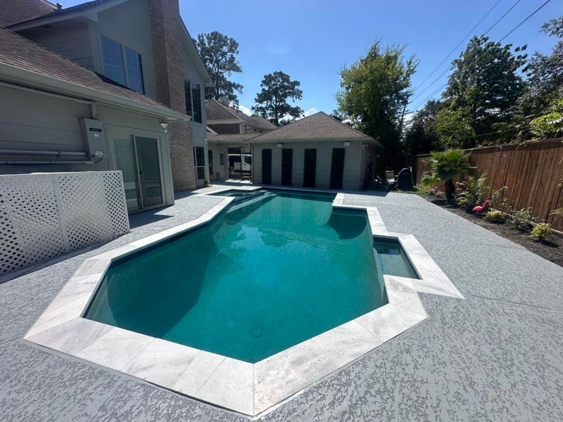 Pool Deck Paving