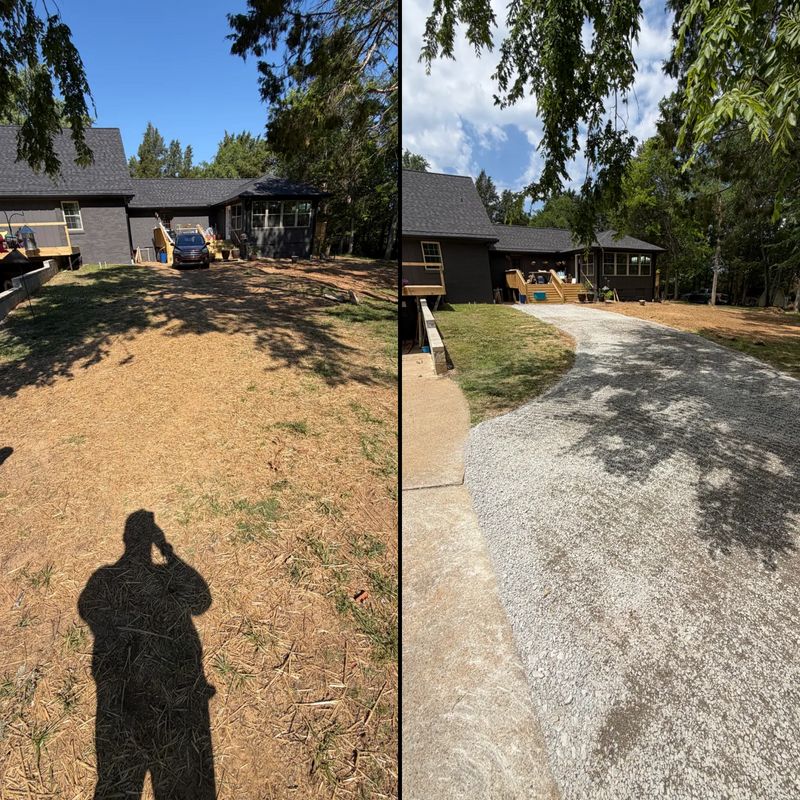Gravel Driveway Construction