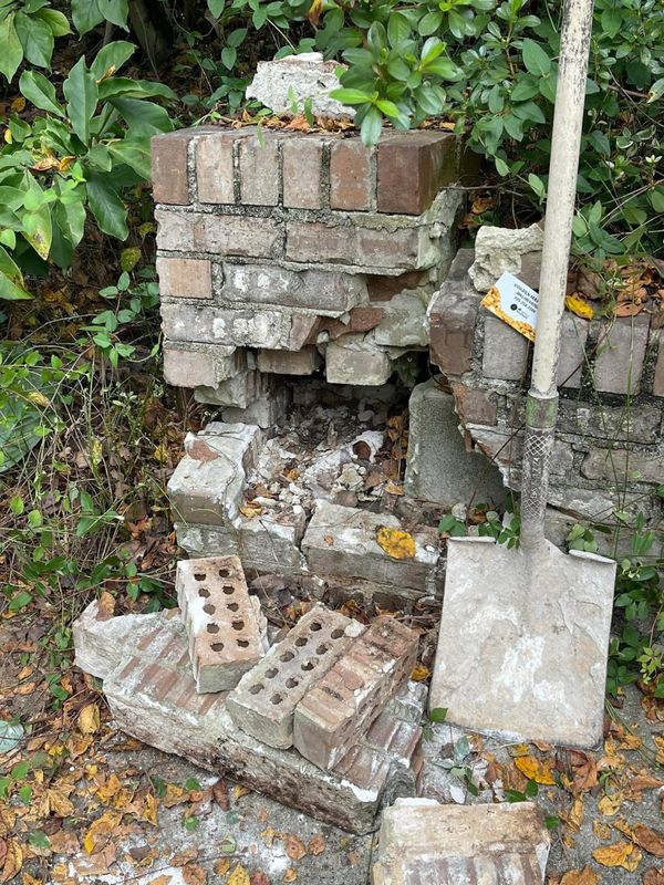 Cracked Brick And Mortar Repair