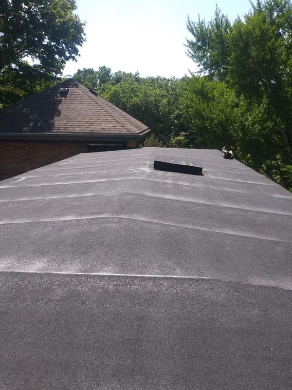 Low slope roofing services