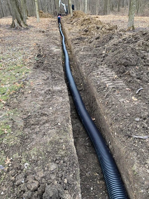 Drainage System Install & Repair - Water/Sewer Conections