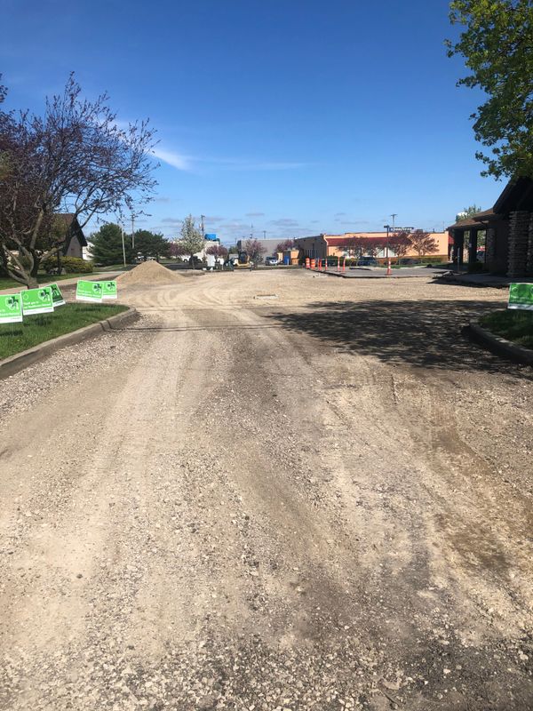 Road Bed/Driveway Installation