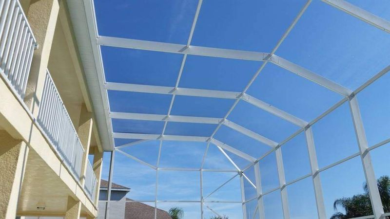 Pool Deck and Pool Cage Cleaning