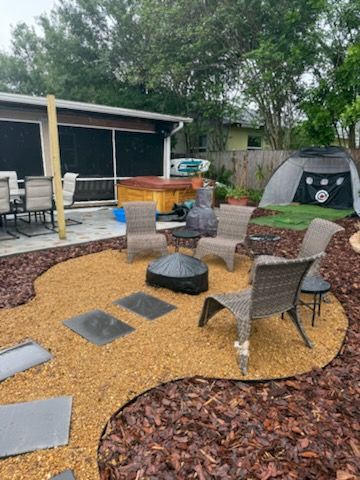 Rocks And Mulch