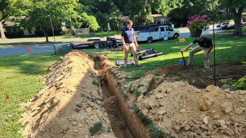 Lawn Drainage - Charlotte, NC