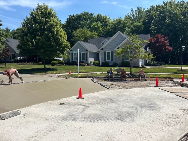 Sidewalk Installation