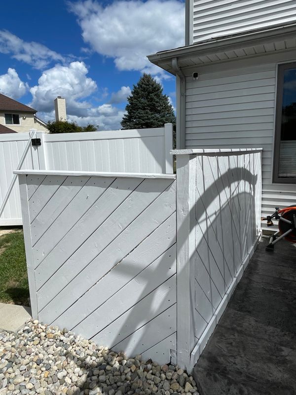 Fence Staining