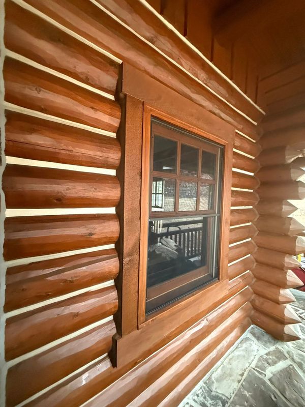 Log Home Restoration
