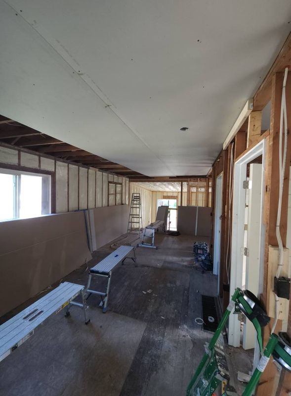 Majestic Transformation in Wyoming, MI: A Showcase of Drywall Mastery and Power Washing Excellence