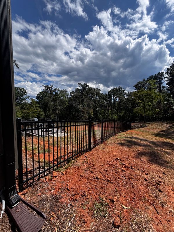 Fence installation