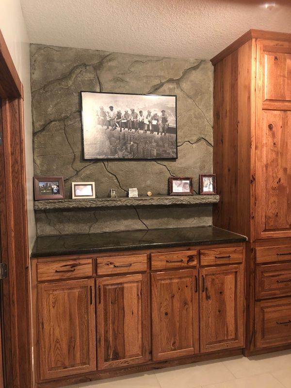 Interior fireplace & feature walls 