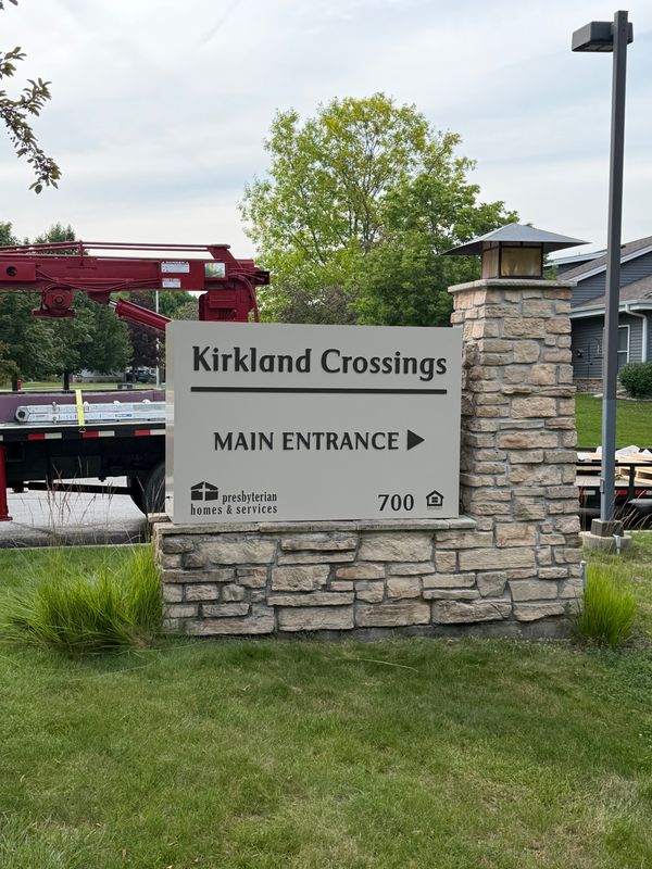 Custom Sign Installation