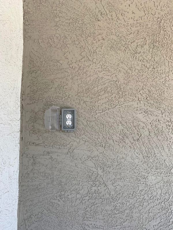 Exterior outlet installations