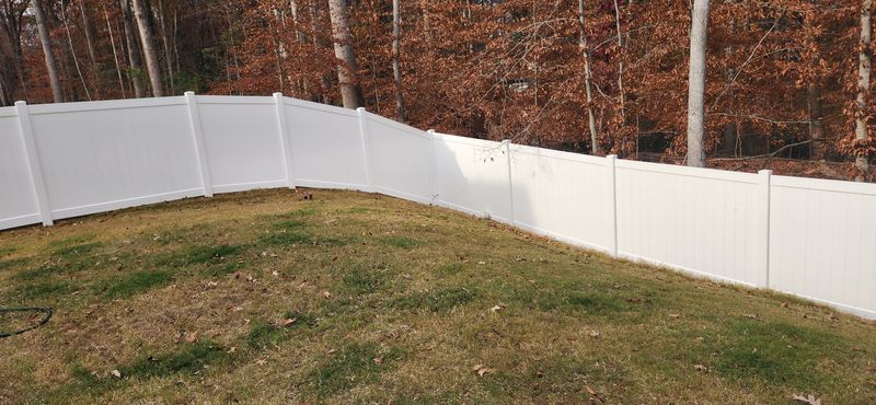 Vinyl Privacy Fence - Charlotte, NC