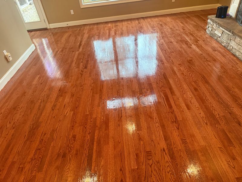 Solid hardwood installation