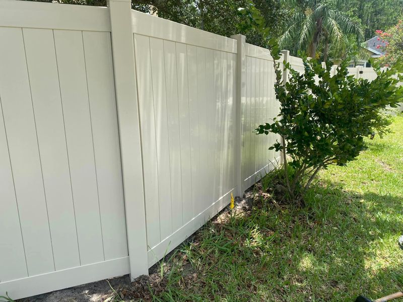 Vinyl Fence Installation