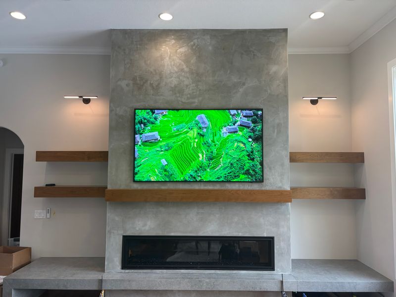 Interior fireplace & feature walls 