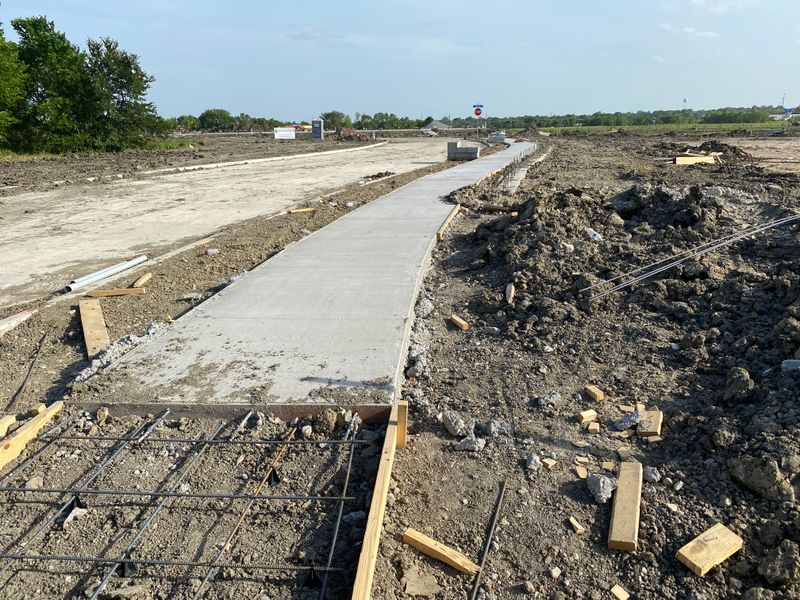 Concrete Walkway
