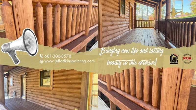 Log Home Maintenance & Repair