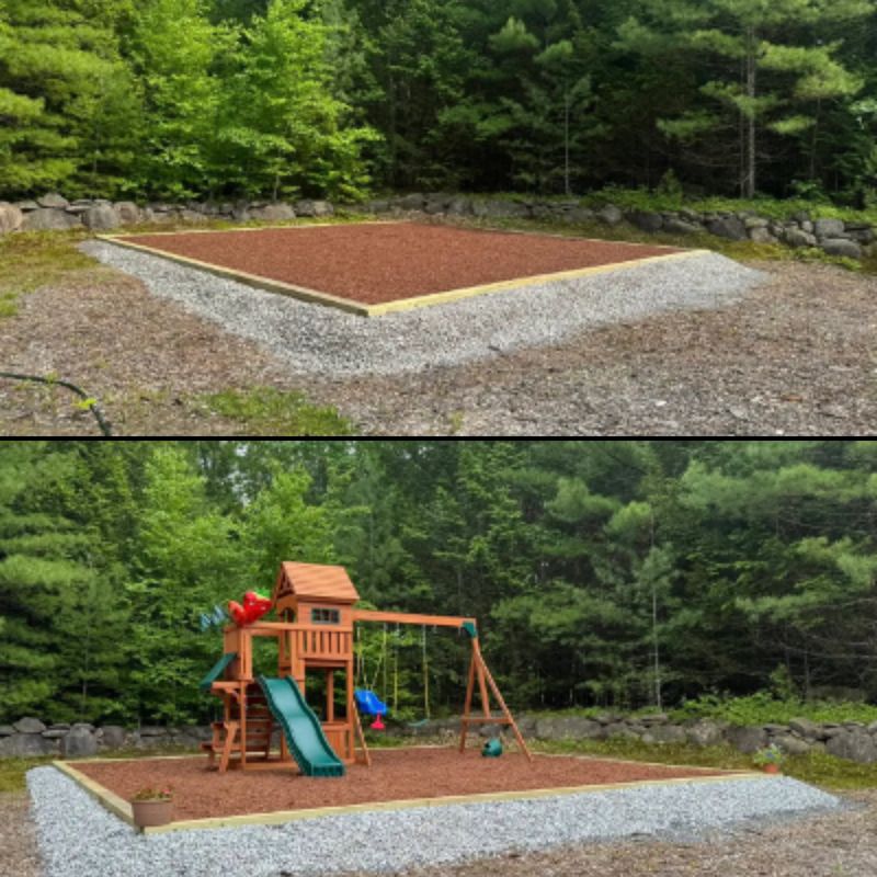 Mulch & Stone Installation