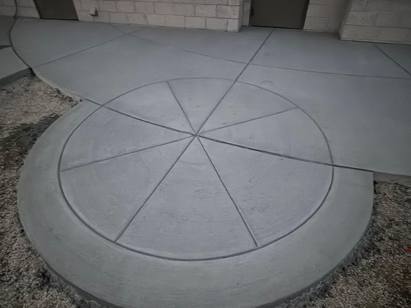 Full Depth Custom Carved Concrete