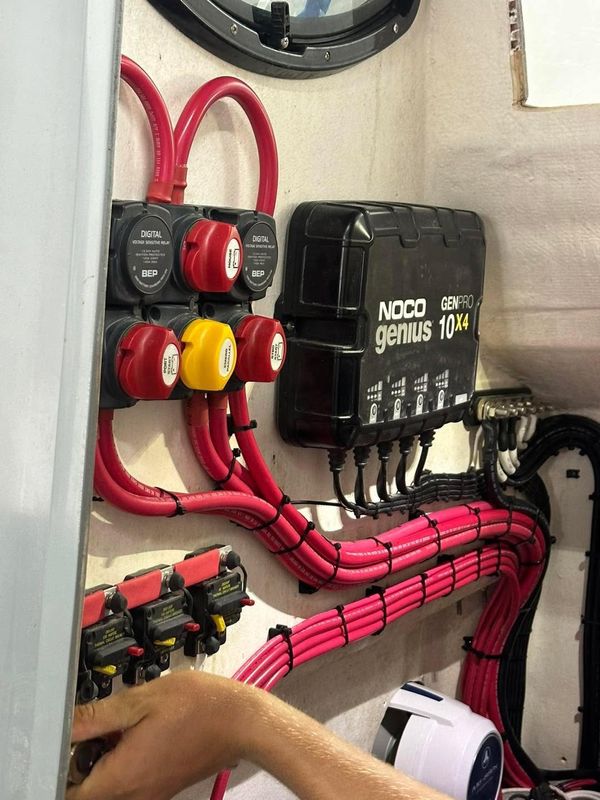 Marine Electrical Rewiring