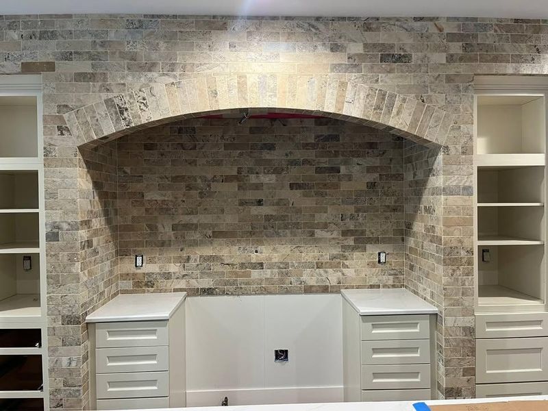 Tile installation