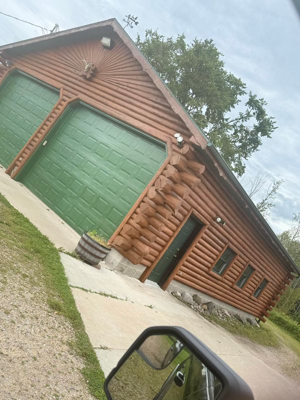 Log Home Exterior Restoration