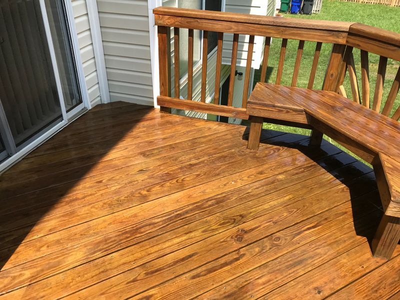 Deck Staining and Sealing